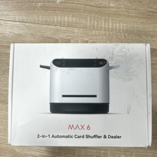 MAX 6 2-in-1 Automatic Card Shuffler & Dealer Card Shuffler & Dealer picture