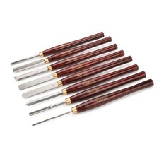 WOODRIVER Turner's Tool Set with Extra Long 16