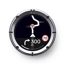 Beeline Moto II Classic Chrome Compact Motorcycle Motorbike GPS Navigation picture