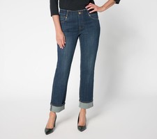Liverpool Los Angeles Women's Pants Sz 4 Gia Glider Girlfriend Jean Blue A697479 picture
