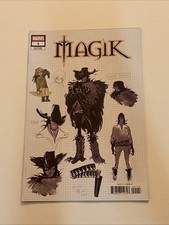 Magik #1 - 1/10 Peach Momoko Design Variant Cover Marvel Comics 2025 NM picture