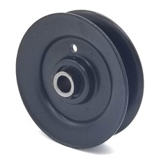 Genuine OEM MTD Cub Cadet 756-04325 V-Groove Idler Pulley 3'' Dia. 3/8'' Bore picture
