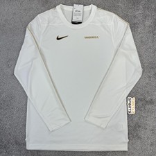 Vanderbilt Commodores Shirt Mens XL White NCAA Football Dri-FIT UPF 40+ Nike picture