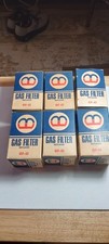 VINTAGE & RARE 6PC. AC DELCO (1950'S-60'S) LOGO GF-61 IN-LINE GAS FILTERS UNUSED picture