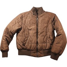 Vintage Y2K Palomares Fashions Of Calif Bomber Jacket Womens M Quilted Moto picture