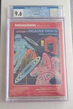 TRON: DEADLY DISCS-Intellivision Game - CGC GRADED 9.6 A++ Factory Sealed 🔥  picture