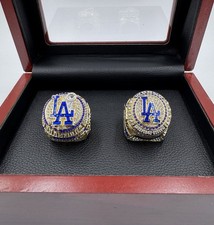 NEW 2024 & 2025 LA DODGERS WORLD SERIES CHAMPIONSHIP RING SET SHOHEI OHTANI CASE picture