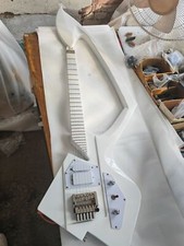 White Custom Prince Model C Electric Guitar 24 Frets Chrome Hardware picture