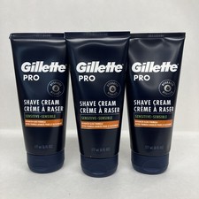 Gillette Pro Sensitive Shave Cream Advanced Glide Formula 6 Fl oz (3 pack) picture