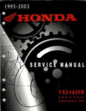 1995- 2003 Honda Trx400fw Foreman Fourtrax Service Manual, Comb Bound  picture