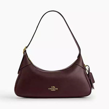 Coach Ella Small Shoulder Bag in espresso brown picture