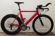 2005/06 Cannondale Ironman Slice Aero Si 56cm TT Tri Bike Dura-Ace Aeolus 5/9 picture