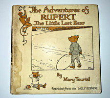 Scarce 1921 Rupert The Little Lost Bear Mary Tourtel 1st Nelson Ed Daily Express picture