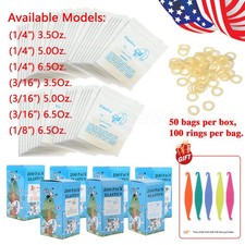 5000pcs Dental Ortho Elastic Rubber Bands 3.5/5.0/6.5 OZ Latex Braces Zoo Packs picture