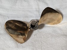 Vintage Johnson Oakland CA Bronze Propeller, 10