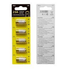 23A 12 Volt Battery 12V Alkaline Battery 5 Count,23A 12v Battery for Remote picture