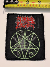 morbid angel woven patch 1991 RARE carcass bolt thrower napalm death repulsion picture