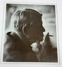 DOROTHEA LANGE Charles Marion Russell Smoking Silver Gelatin Photo Amon Carter picture