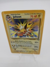 1999 Pokemon Jungle Jolteon 4/64 Holo Rare Unlimited WOTC Vintage Card MP picture