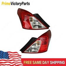 Set of 2 Tail Light For 2012-2019 Nissan Versa 1.6 S SL SV LH & RH w/ Bulb(s) picture