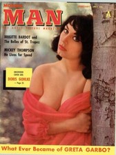 Modern Man 1961 Brigitte Bardot, Doris Gohlke 60pg Glamour Pinup Magazine M33012 picture