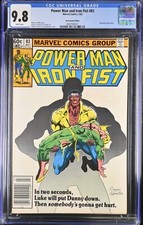 Power Man and Iron Fist #83 NEWSSTAND CGC 9.8 (1982) Bronze Age Warhawk Marvel🔥 picture