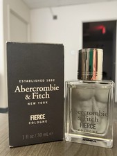 Vintage Pre-2010 Abercrombie & Fitch FIERCE Cologne 30ml *Chrome Cap* picture