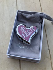 BRAND NEW Vivienne Westwood Silver Pink Heart Orb Lighter Rare (US SELLER) picture