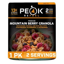 Peak Refuel Mountain Berry Granola with Rice Milk, 1-Pack, Red and Purple picture