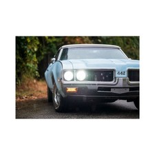 Holley RetroBright LFRB145 Hi/Low LED Headlight 5.75 in Modern White (5700K) picture