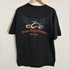Vtg 2000s Orange County Choppers New York Shirt Fits Men M Center Logo Biker Y2K picture
