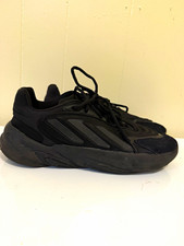 adidas Men's Azelia Black Low Top Lace-Up Athletic Sneakers Solid Pattern picture