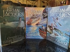 COMPLETE Castaways of the Flying Dutchman - Brian Jacques Hardcover/Dust Jacket picture