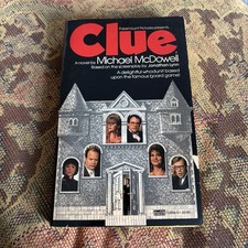 Clue by Michael McDowell (1986 Mass Market) 1st Printing Rare Movie Novelization picture