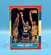 1986 Fleer Premier Darrell Griffith Utah Jazz #42/132 picture