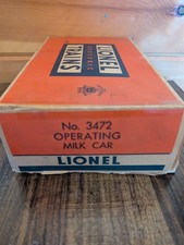Lionel Trains No. 3472 Operating Milk Car in original box - Postwar picture