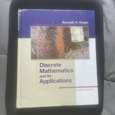 Discrete Mathematics and Its Applications by Kenneth H. Rosen (2011, Hardcover) picture