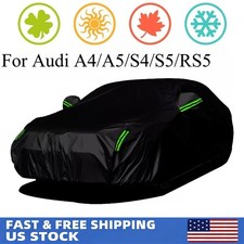 For Audi A4/A5/S4/S5/RS5 Full Car Cover Outdoor Waterproof Sun Protection w/ bag picture