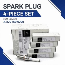 New Genuine OEM Mercedes  A2701590700  - Set of 4 Spark Plugs   picture