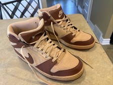Nike Prestige IV 2012 High Vachetta Tan Field Brown 584614-222 Mens Size 10.5 VG picture