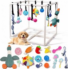 Puppy Play Gym with 15 Toys, Indoor Jungle Gym with Puppy Enrichment Toys picture
