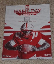 2026 Nebraska Cornhuskers vs Indiana Hoosiers Football Program Played 10-10-26 picture