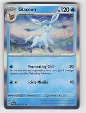 Holo Glaceon 025/131 Rare Prismatic Evolutions Near Mint picture