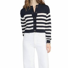 Frame The Variation Femme Cardigan Navy Multicolor picture