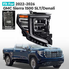 For 2022-2026 GMC Sierra 1500 SLT Denali Full LED Headlight Right Passenger Side picture