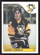 1985-86 Topps Mario Lemieux #9 Rookie Pittsburgh Penguins EX-MT/NM IC1628 picture