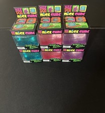 Schylling NeeDoh Nice Cube Lot of 6 (2x Blue, 2x Purple, 2x Pink) New & In Box picture