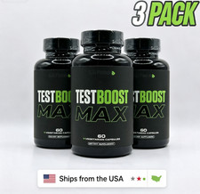 3x TEST BOOST Max Sculptnation Build Muscle Men Fat Weight Loss-Newest Sealed picture