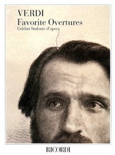 Verdi Favorite Overtures Score picture