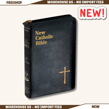 NEW St. Joseph New Catholic Bible with Zipper-Compact Size, Black, 9781958237625 picture